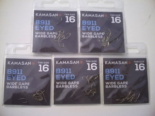 KAMASAN B911 EYED/BARBLESS